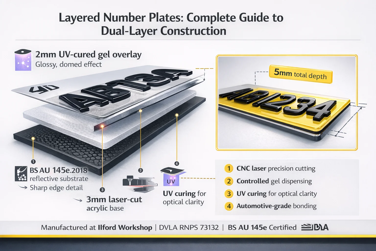 Premium Number Plates 5D UK - Are 5D Gel Plates Worth the Investment Value Guide 2026