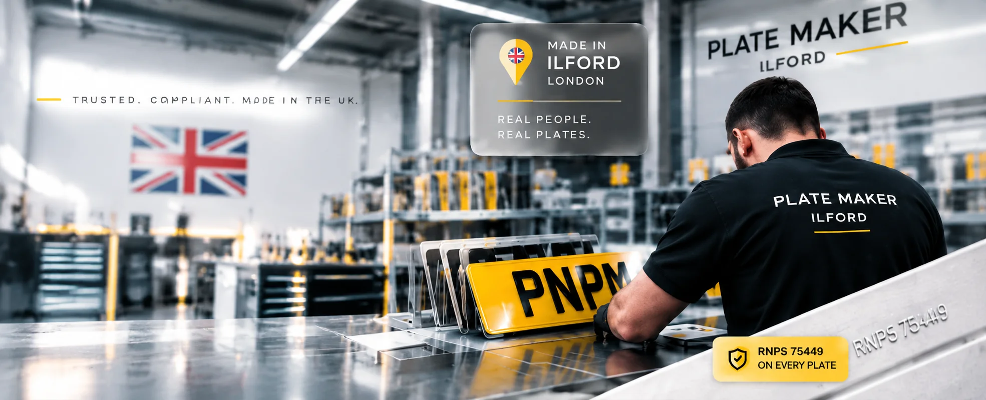 Plate Maker Ilford workshop